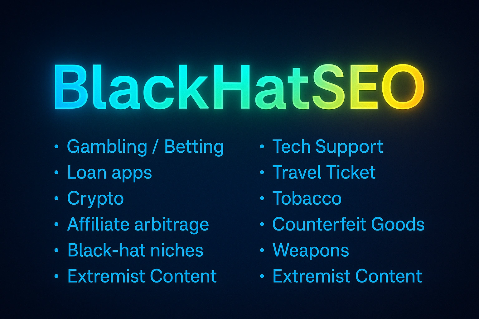 BlackHatSEO India – SEO Risk, Penalty Checks & Recovery